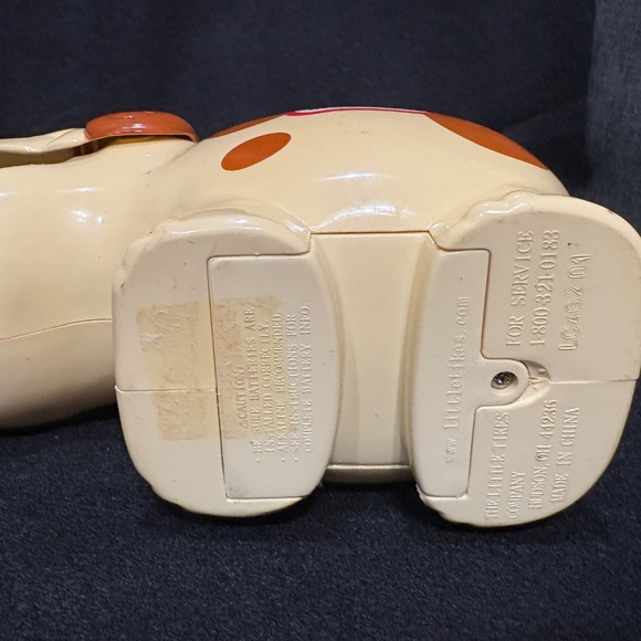 1990s Little Tikes Hound Dog Glow & Speak Flashlight Animal Works - Picture 2 of 6